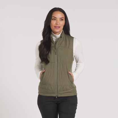 Women's Kyley Quilted Golf Vest | Puma Golf Recommended