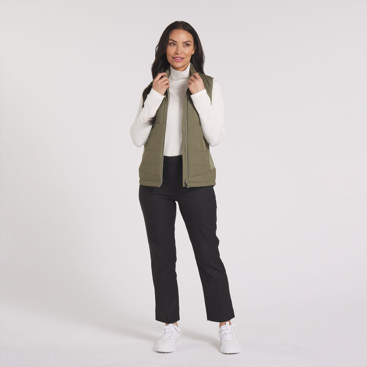 Women's Kyley Quilted Golf Vest | Puma Golf Recommended