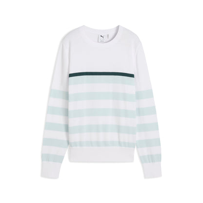Women's Resort Stripe Golf Sweater | Puma Golf Trusted