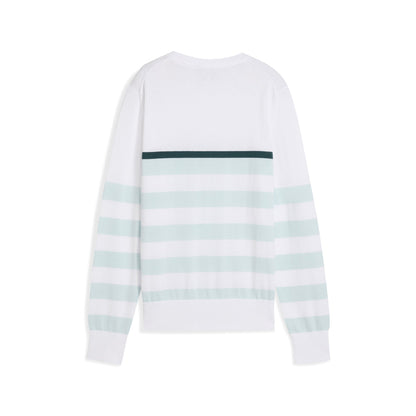 Women's Resort Stripe Golf Sweater | Puma Golf Trusted