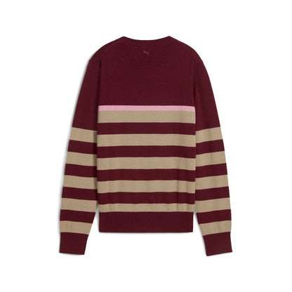 Women's Resort Stripe Golf Sweater | Puma Golf Trusted
