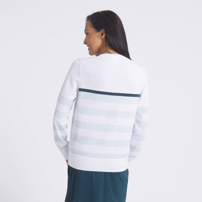 Women's Resort Stripe Golf Sweater | Puma Golf Trusted