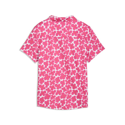 Girl's CLOUDSPUN Floral Golf Polo | Puma Golf Trusted