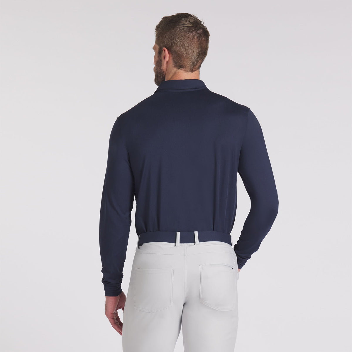 CLOUDSPUN Long Sleeve Midweight Golf Polo | Puma Golf Classic