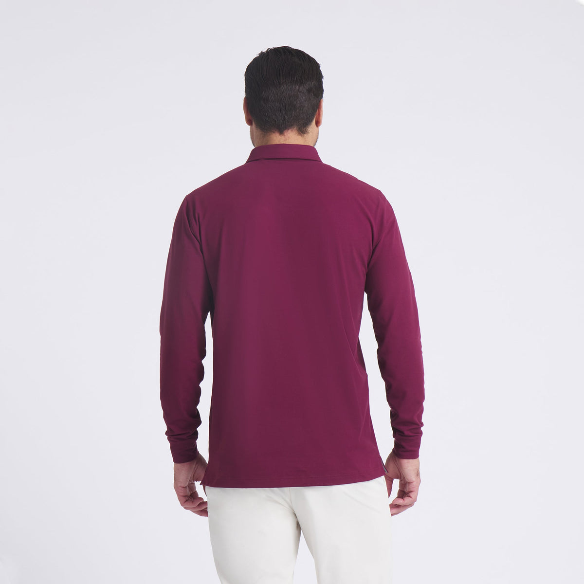 CLOUDSPUN Long Sleeve Midweight Golf Polo | Puma Golf Classic