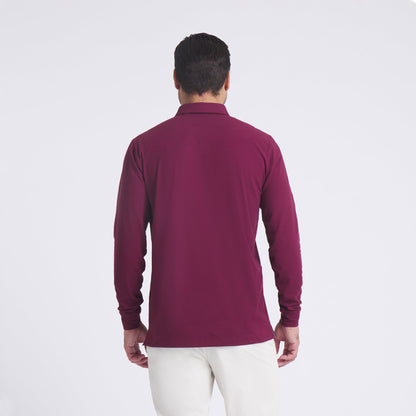 CLOUDSPUN Long Sleeve Midweight Golf Polo | Puma Golf Classic